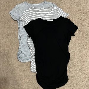 3 maternity shirts